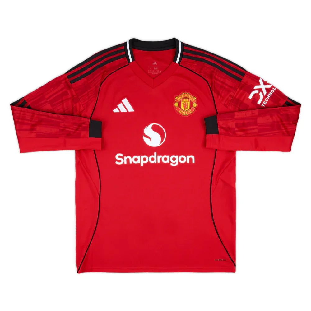 MANCHESTER UNITED 2025/26 LONG SLEEVE HOME SHIRT