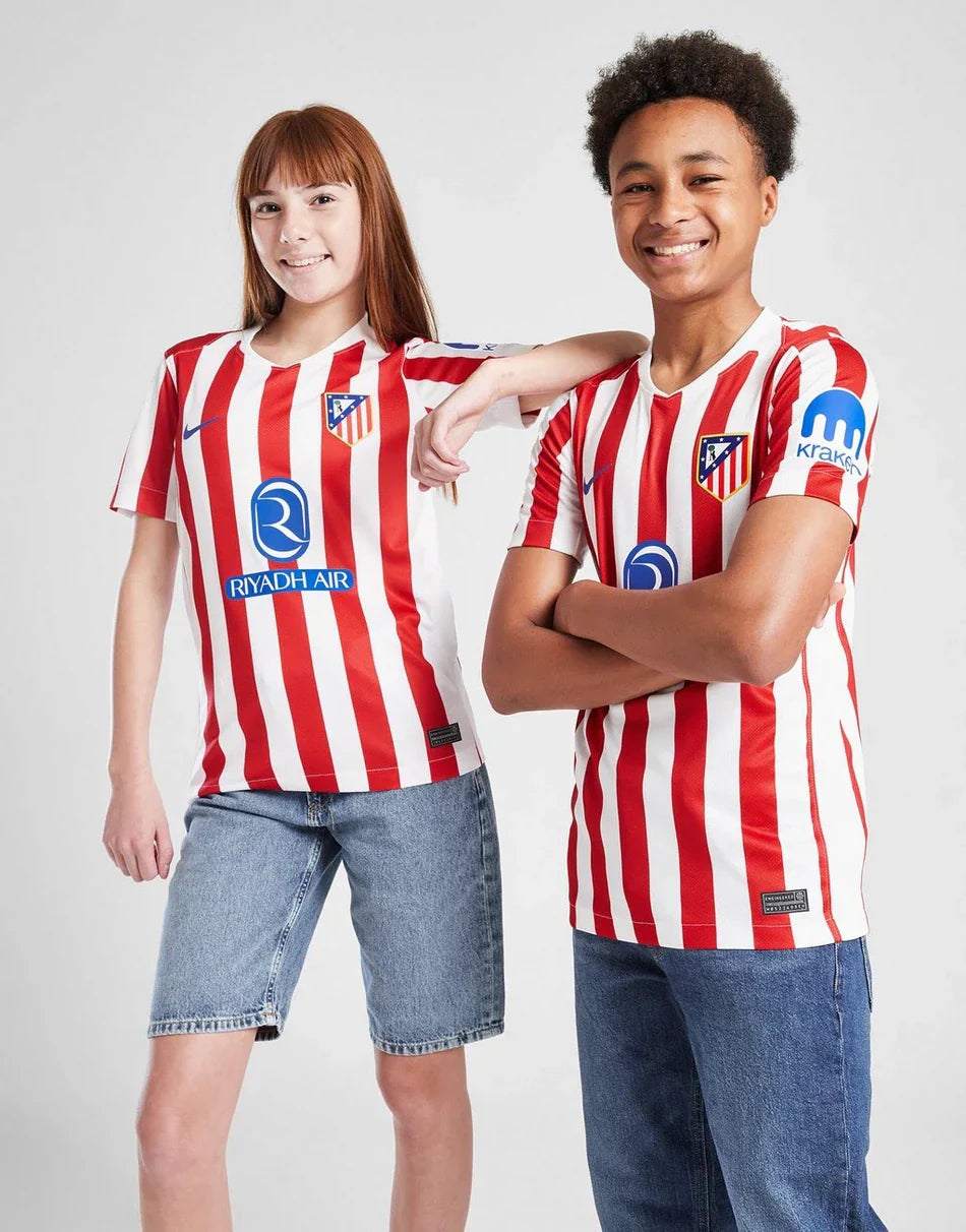 NIKE ATLETICO MADRID 2025/26 HOME SHIRT JUNIOR