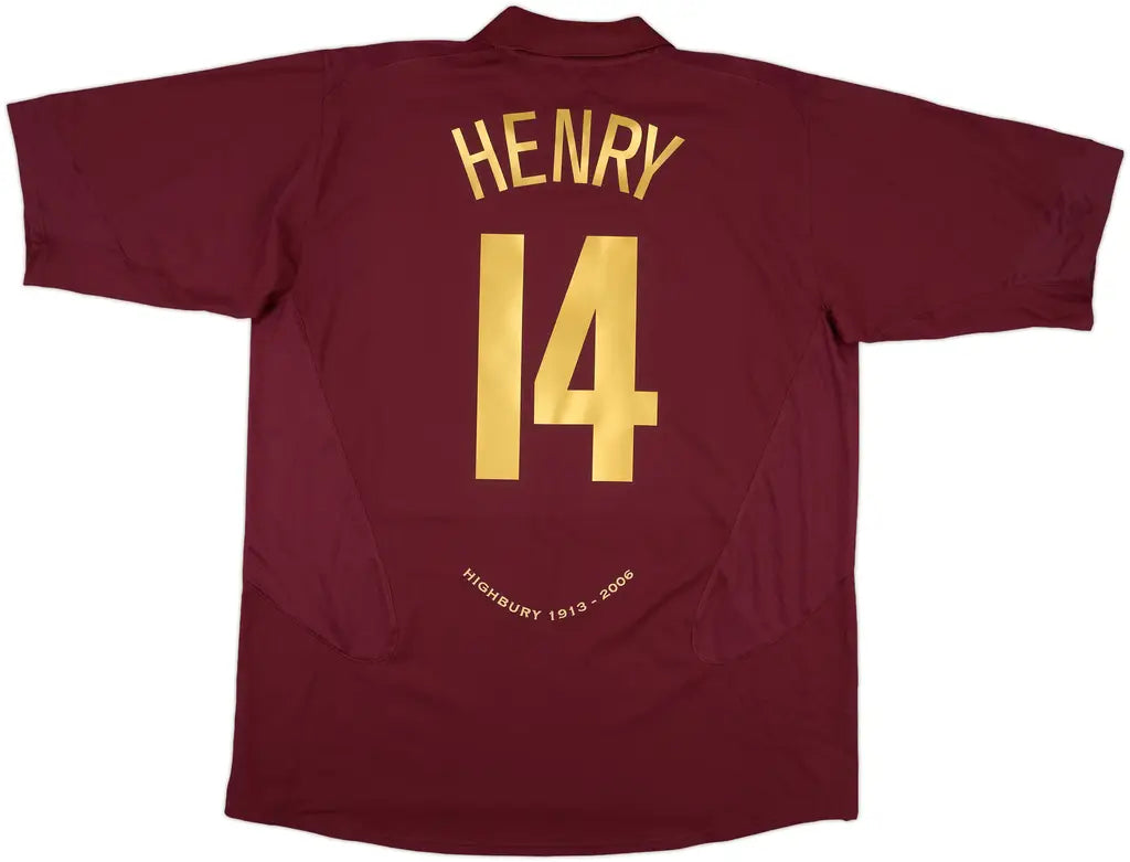 ARSENAL 2005-06 HOME SHIRT