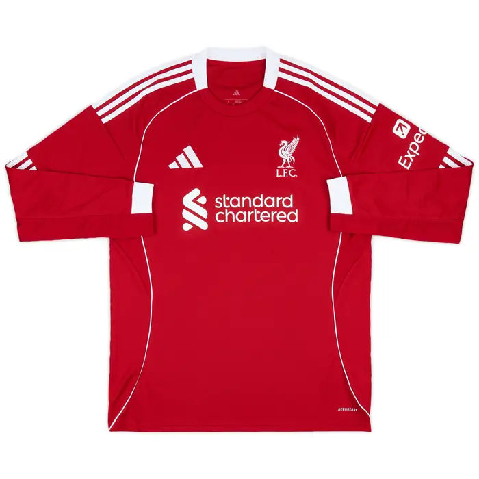 LIVERPOOL FC 2025/26 LONG SLEEVE HOME SHIRT