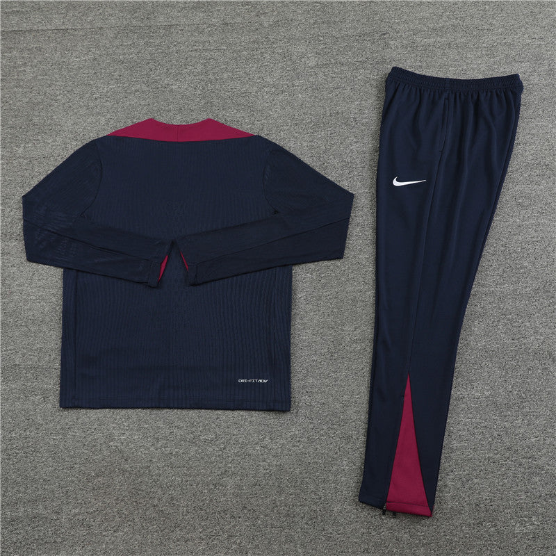 ENGLAND DARK BLUE AD RED TRACKSUIT