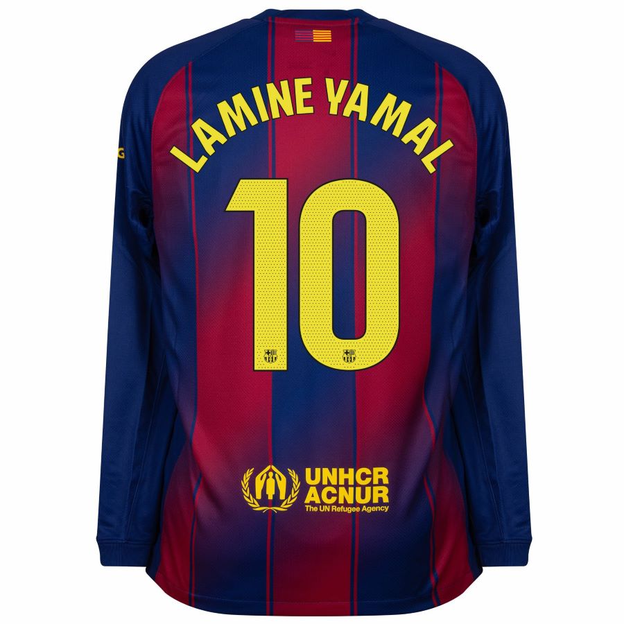 FC BARCELONA 2025/26 LONG SLEEVE HOME SHIRT