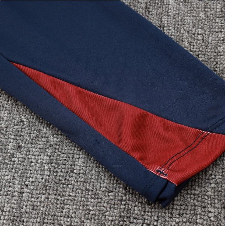 ENGLAND DARK BLUE AD RED TRACKSUIT