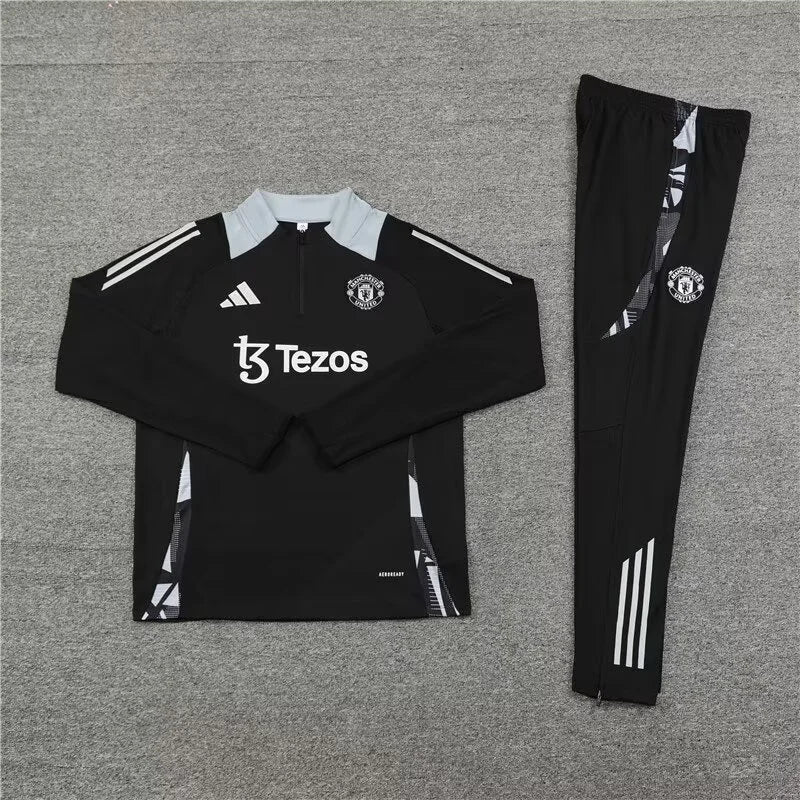 MANCHESTER UNITED BLACK TRACKSUIT
