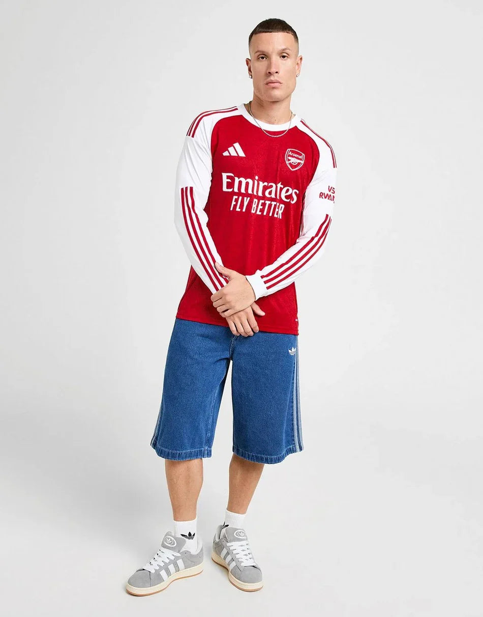 ADIDAS ARSENAL FC 2025/26 LONG SLEEVE HOME SHIRT