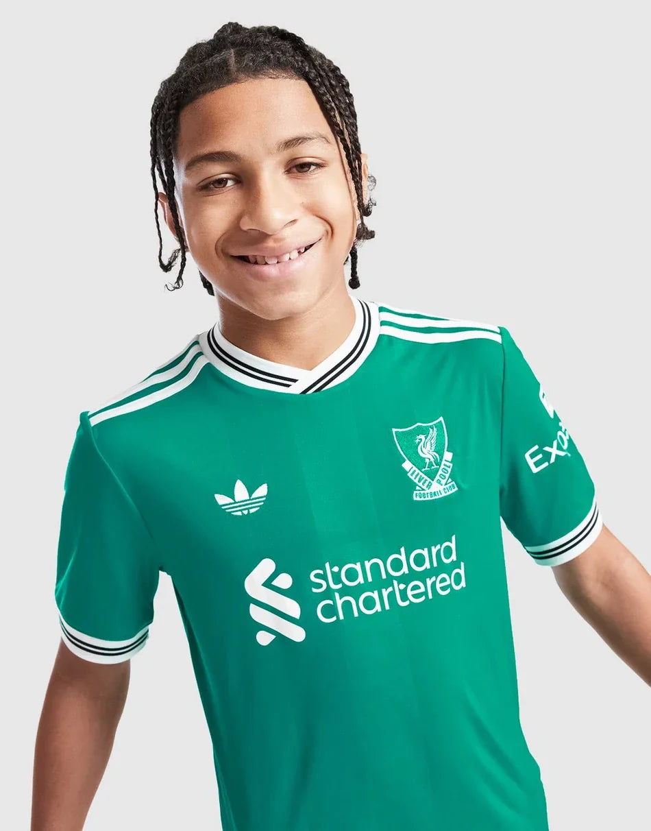 ADIDAS ORIGINALS LIVERPOOL FC 2025/26 THIRD SHIRT JUNIOR