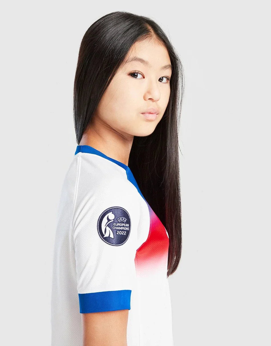NIKE ENGLAND WEC 2025 BADGE HOME SHIRT JUNIOR