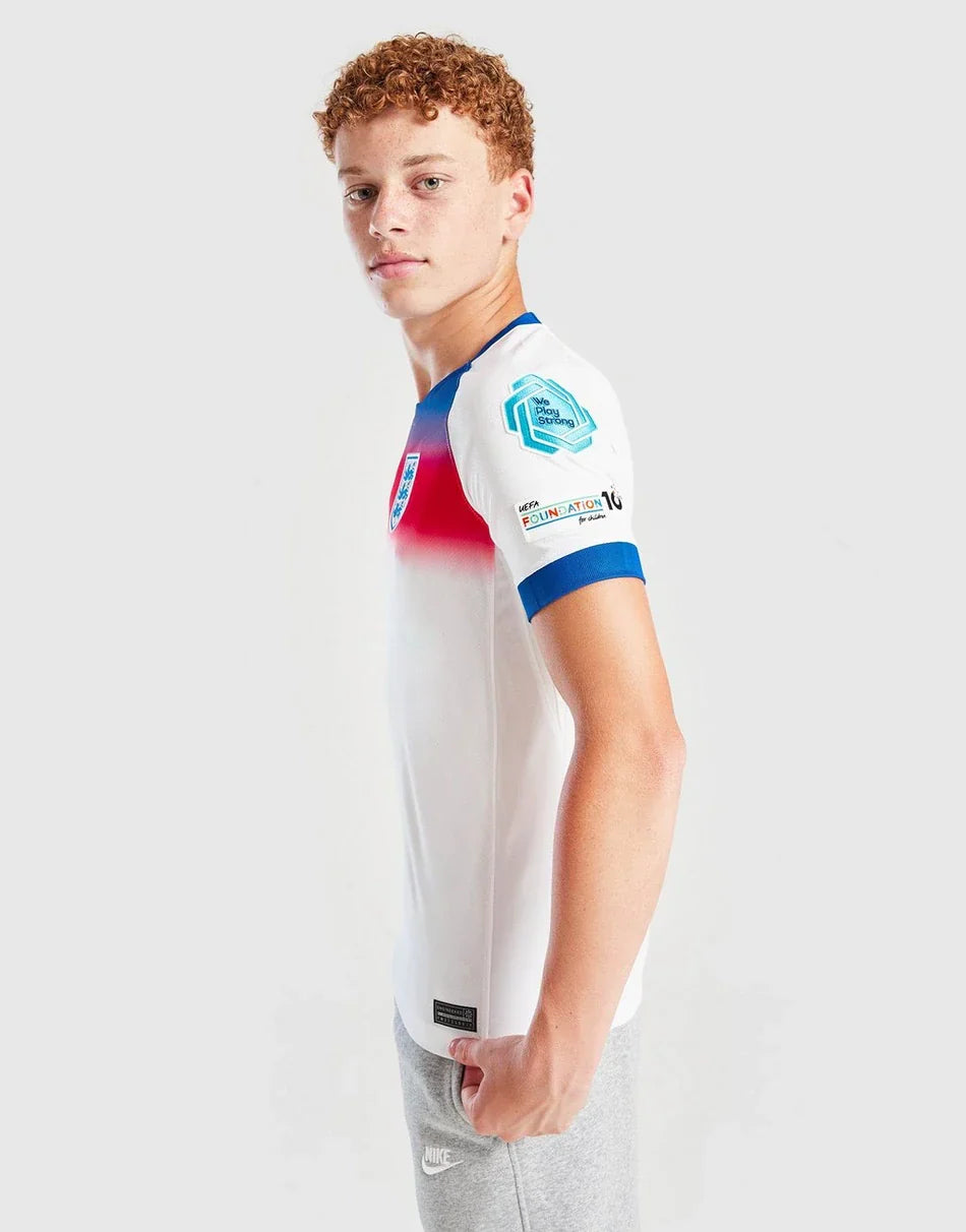 NIKE ENGLAND WEC 2025 BADGE HOME SHIRT JUNIOR