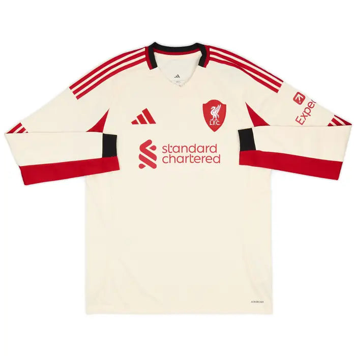 Liverpool FC 2025/26 Long Sleeve Jersey - Official Fan Style